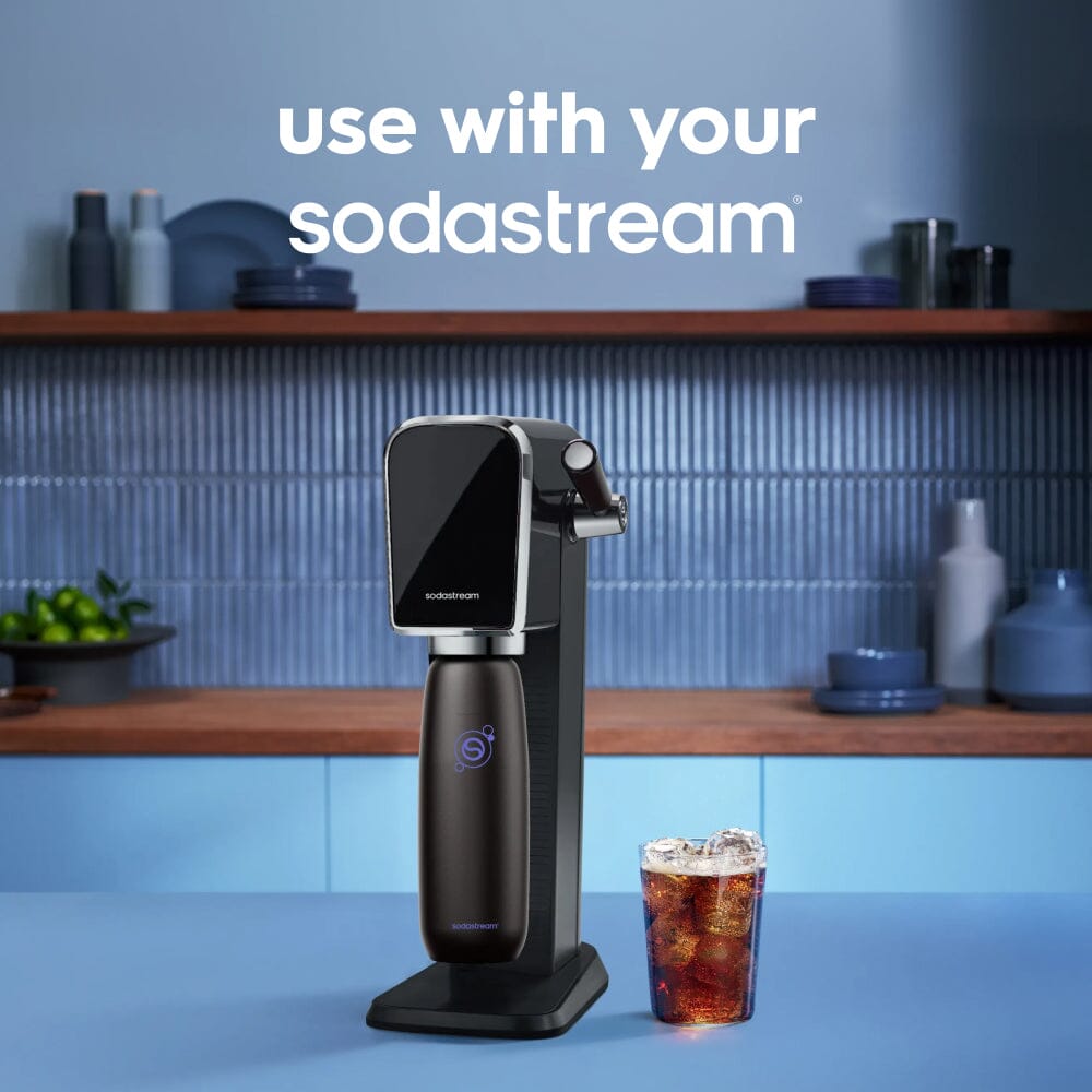 Sodastream Fizz & Go? Insulated Stainless Steel Carbonating Bottle Black 30.4 oz - Image 7